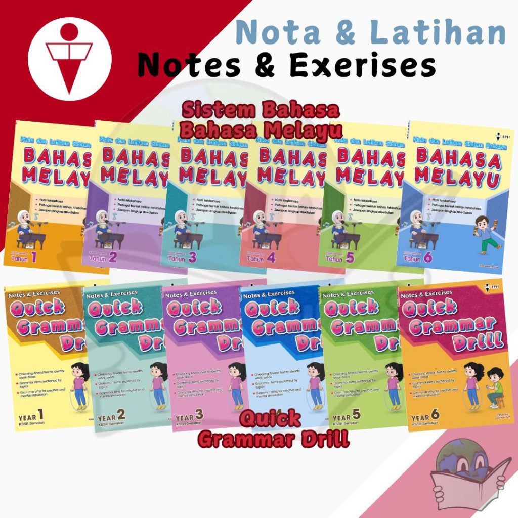 Nota & Latihan Sistem Bahasa B.Melayu / Notes & Exerises Quick Grammar ...