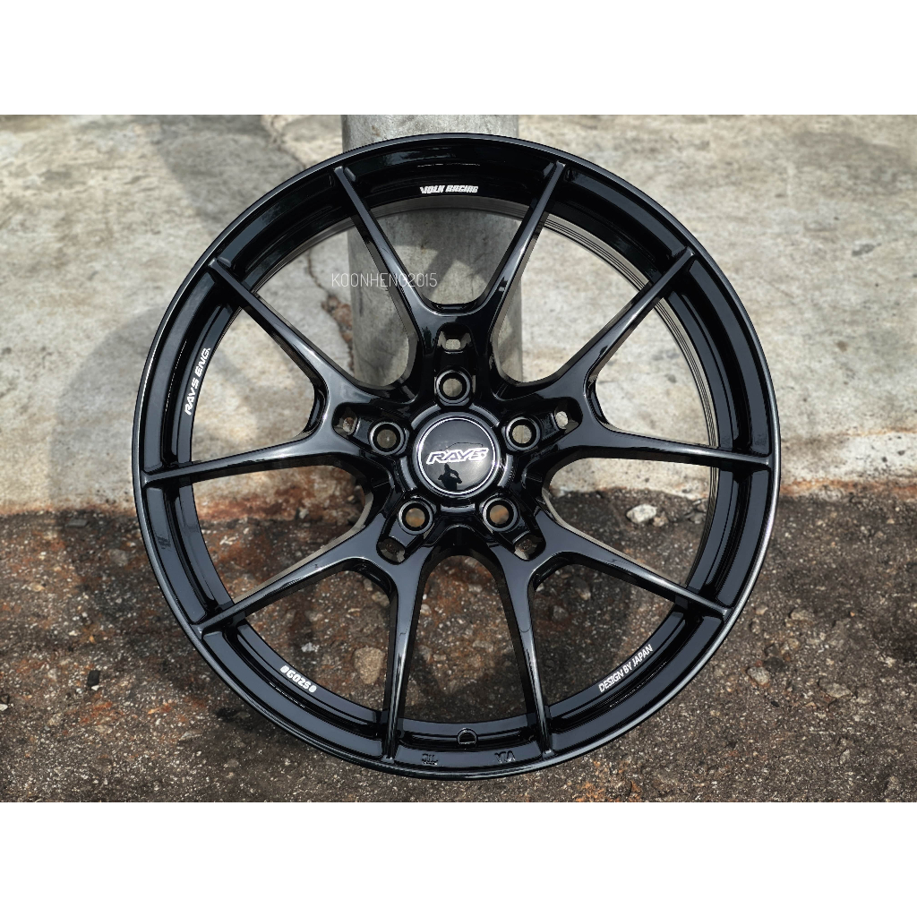 New Car Sport Rim Flow Forming RAYS VOLK RACING G025 18x8J 5x113 ET38 ...