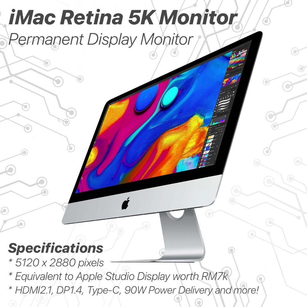Convert your 27-inch Retina5K Display into 5K Monitor PERMANENTLY Best ...