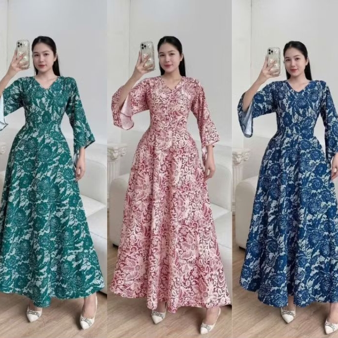 Dress Labuh long dress muslimah fashion | Shopee Malaysia