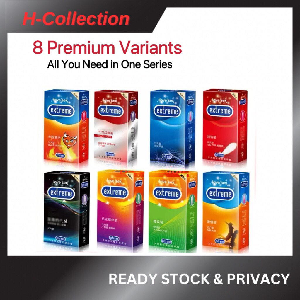 Original EXTREME Condoms-8 Premium Variants | Ultra Thin,Delay,Ribbed ...