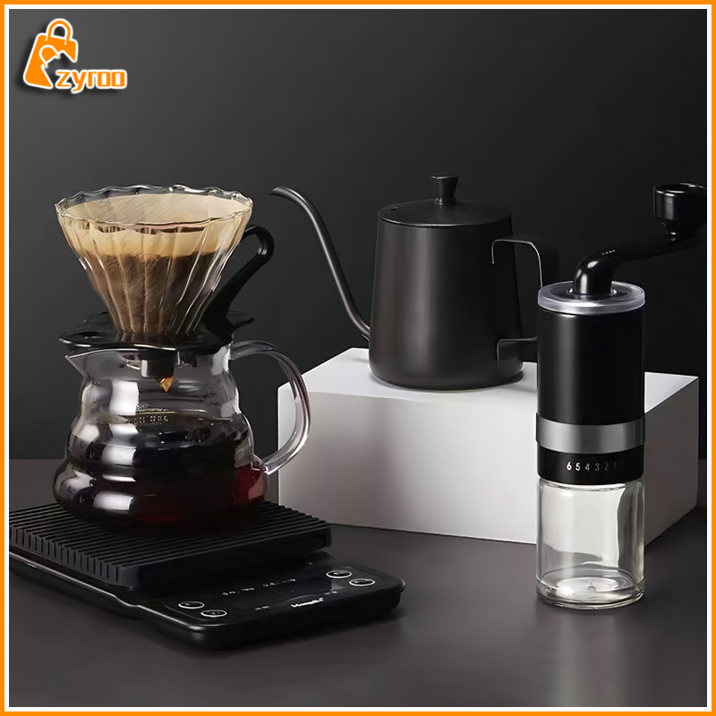 V60 Drip Coffee Set Coffee Grinder Coffee Maker Coffee Machine Coffee ...