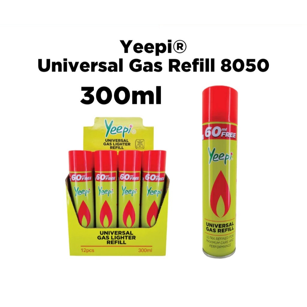 Yeepi Universal Butane Gas Lighter Refill | Shopee Malaysia
