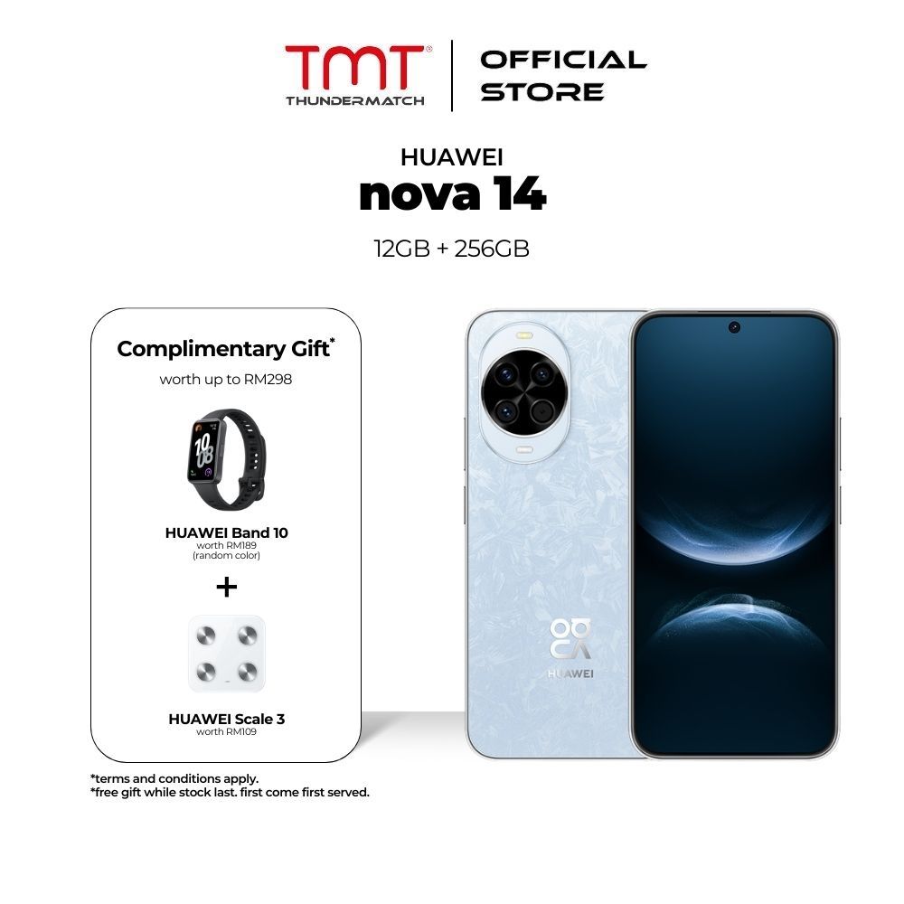HUAWEI nova 14 Smartphone (12GB RAM + 256GB ROM)