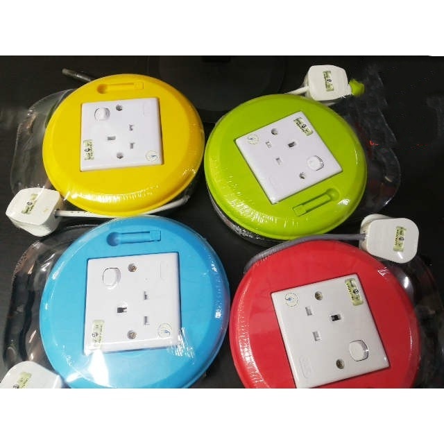 (7 METER/10METER) EXTENSION WAYAR DOUBLE BOX wire（WAYAR plug socket ...