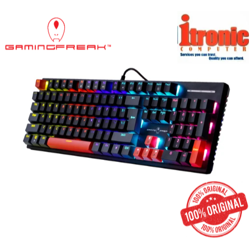 Gaming Freak GTMIX1 MECHANICAL GAMING KEYBOARD | Shopee Malaysia