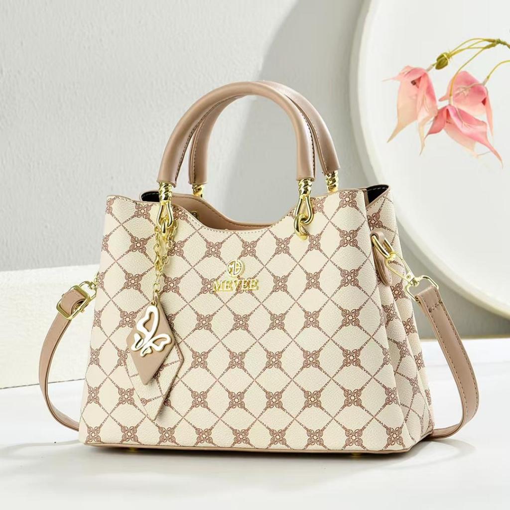 MEVEE Y93 MÉLIA Beg Tangan Mewah PU Leather Tas Selempang Panjang ...