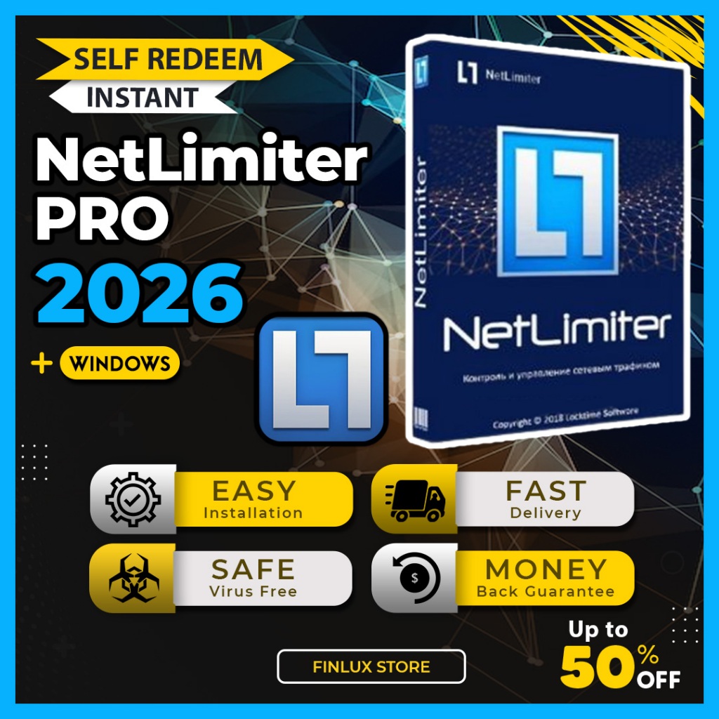 [SELF REDEEM] NetLimiter Pro 2026 v5.3.26 Latest Lifetime For Windows ...