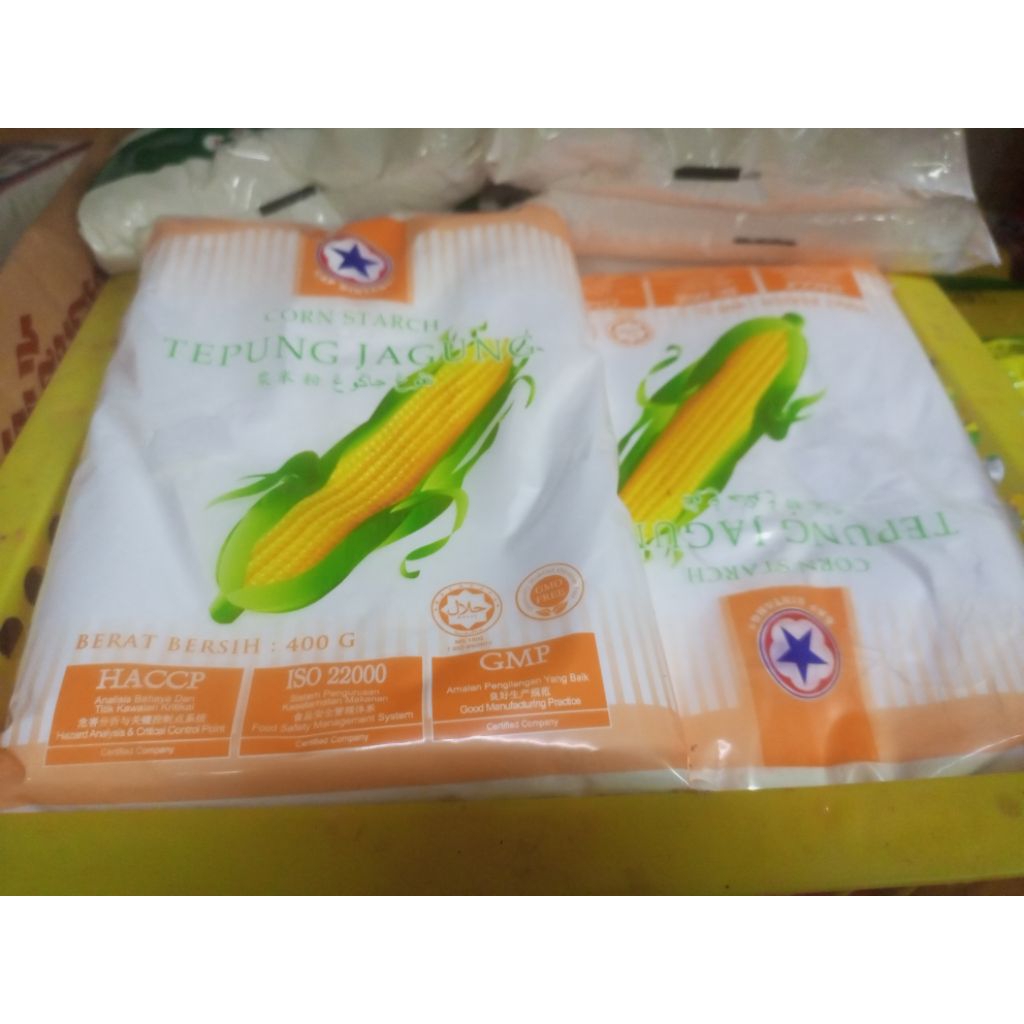 Tepung jagung Cap Bintang (Corn Starch) 400g | Shopee Malaysia