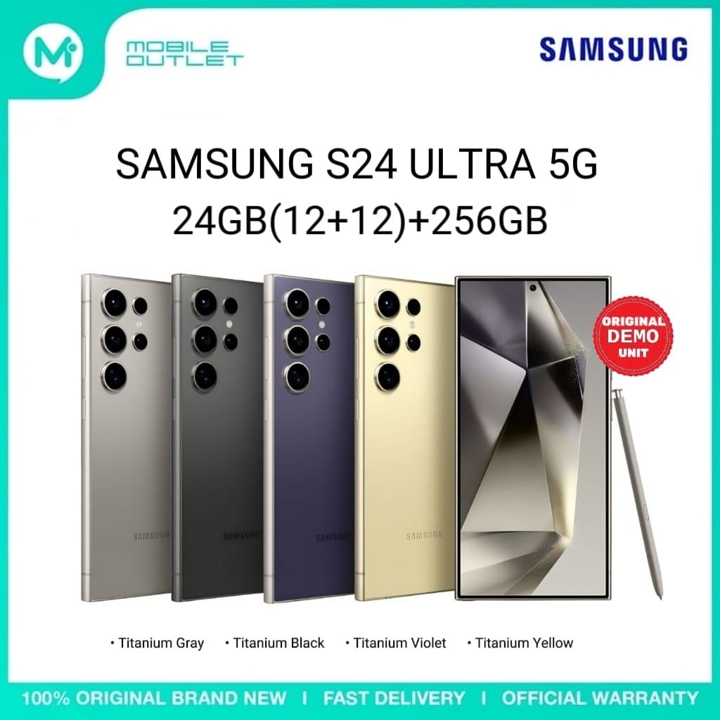 SAMSUNG S24 Ultra/S24+/S24/S23 Ultra/S23+/S23 FE/S22 Ultra (Demo Unit)