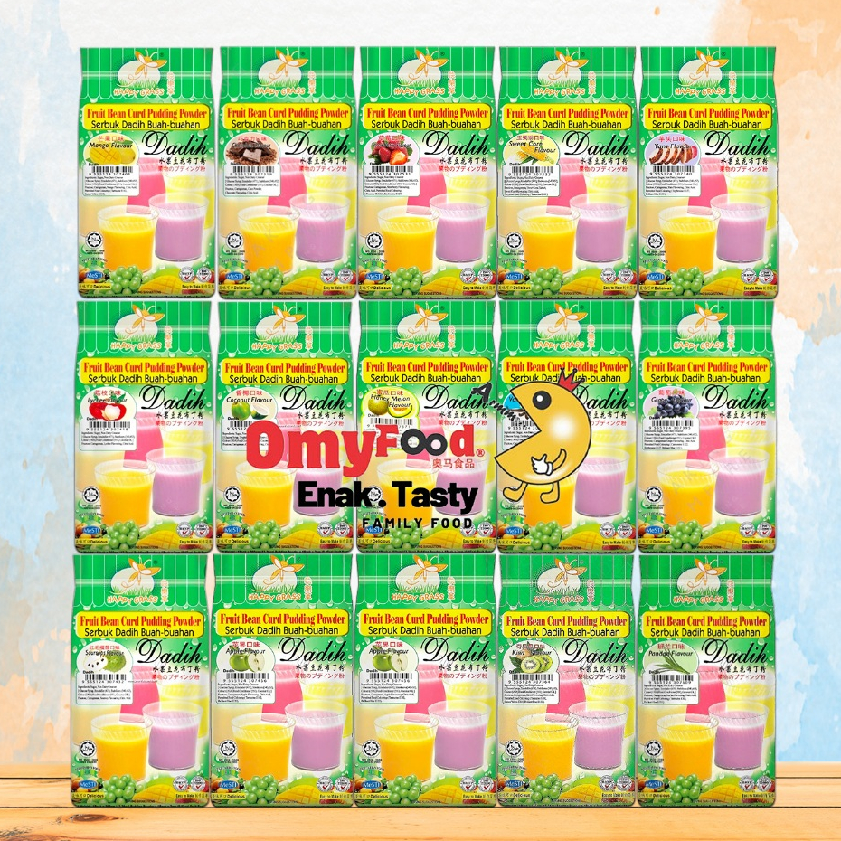 310g Happy Grass Fruit Bean Curd Pudding Powder Assorted Flavor ...
