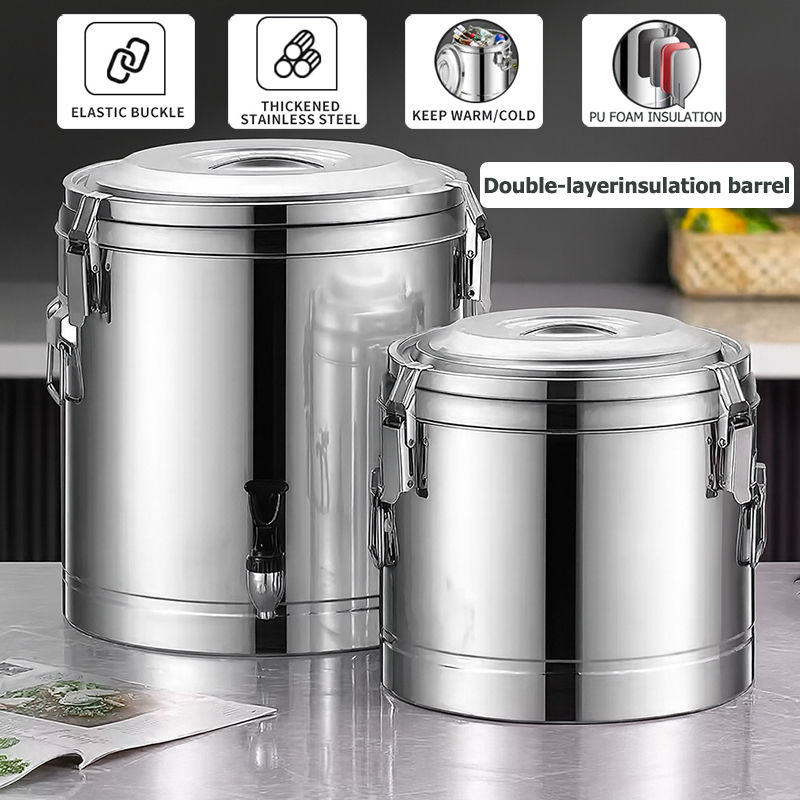 Ramadan Stainless Steel Insulated Ice Bucket / Food Grade Thermal ...