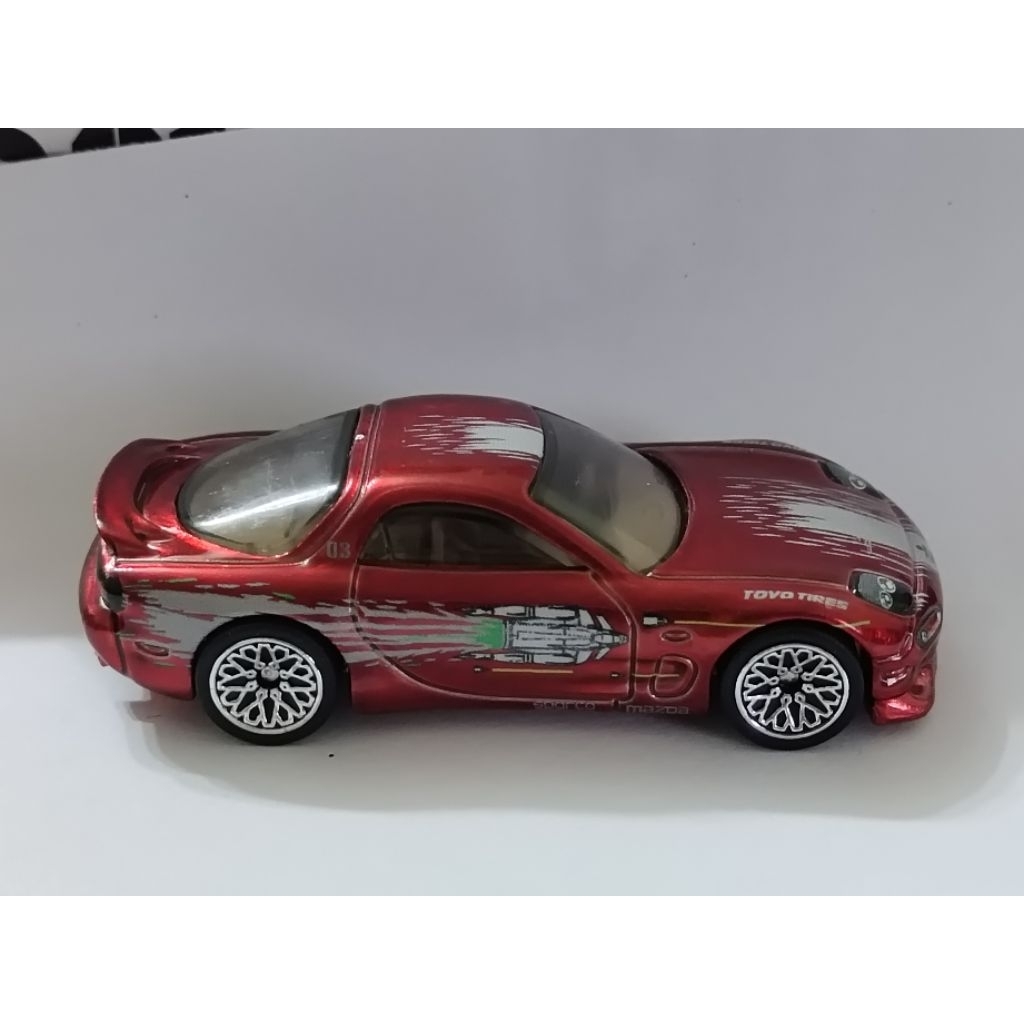 Hot Wheels Fast And Furious 2026 Premium Chase 1995 Mazda RX-7 Red ...