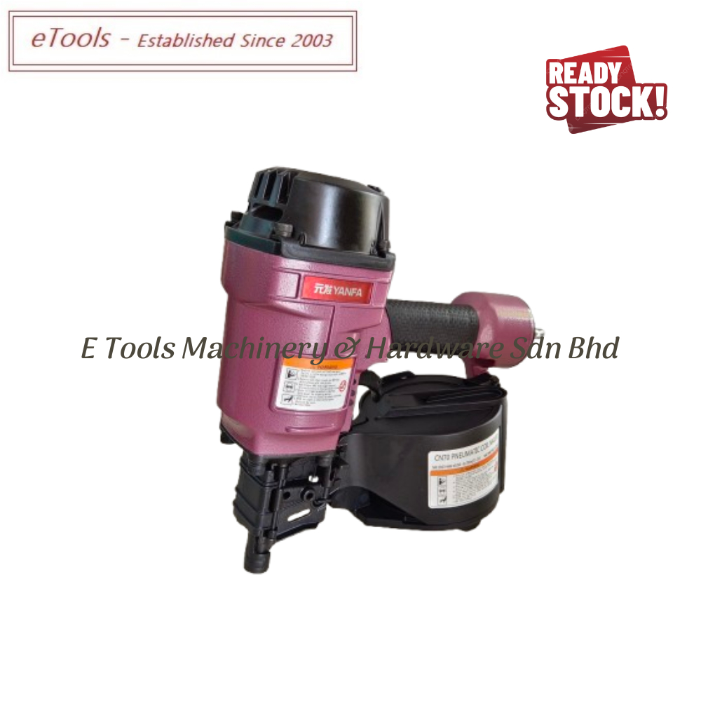 YANFA CN70 COIL NAILER GUN / GUN PALET / GUN PAKU PALET 50MM & 65MM / 2 ...
