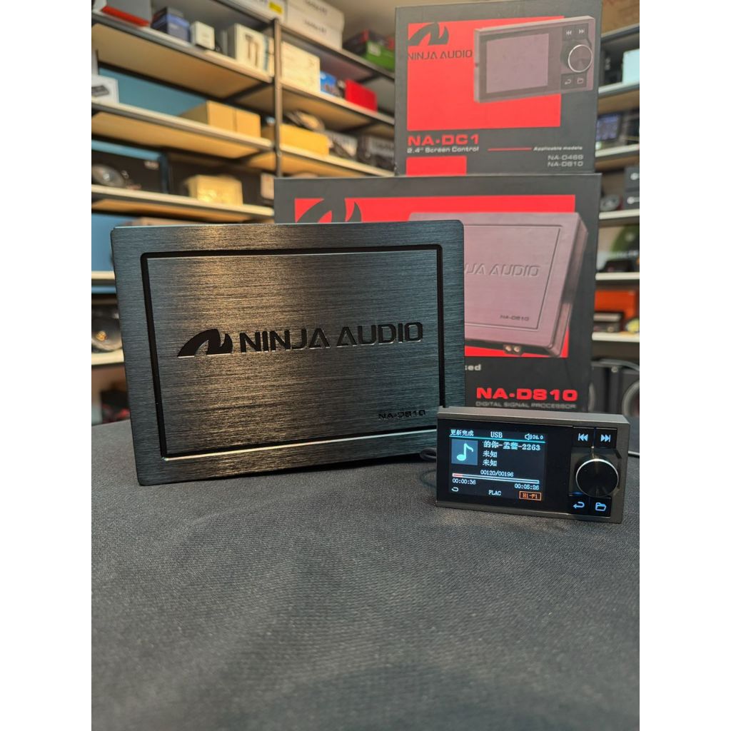 Ninja Audio NA-D810 Digital Signal Processor DSP 8 Channel amplifier ...
