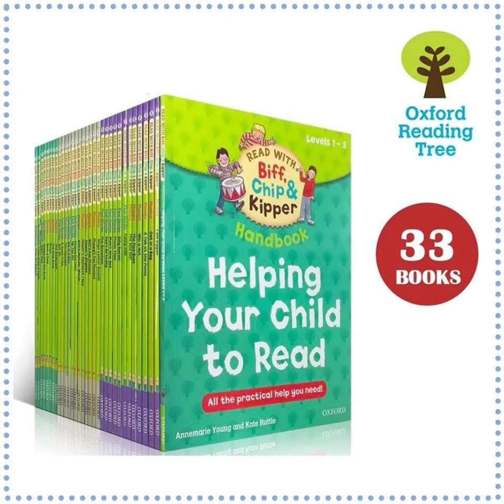 OXFORD READING TREE READ WITH BIFF, CHIP AND KIPPER LEVEL 1-3 (33 books ...