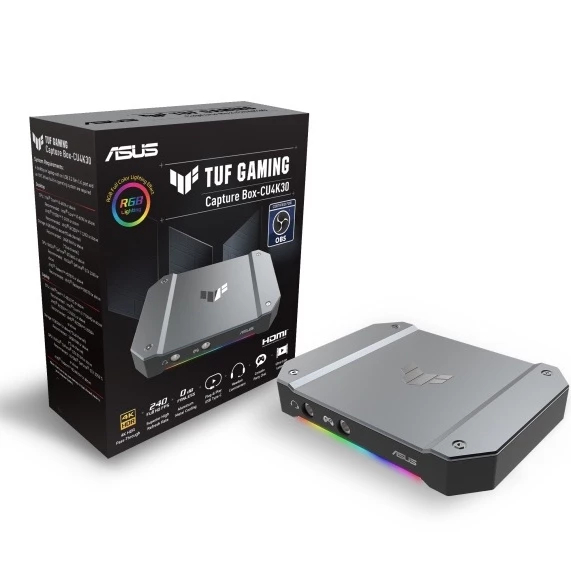 ASUS TUF GAMING CAPTURE BOX-CU4K30 - Video Capture Device | Shopee Malaysia