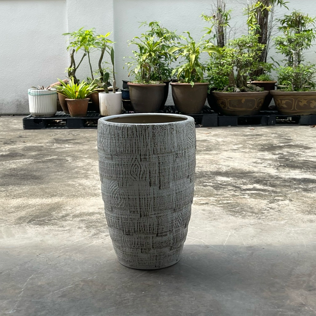 🎁QKD🎁2nd Grade Last Piece Vintage Design Ceramic Pot/Pasu seramik reka ...