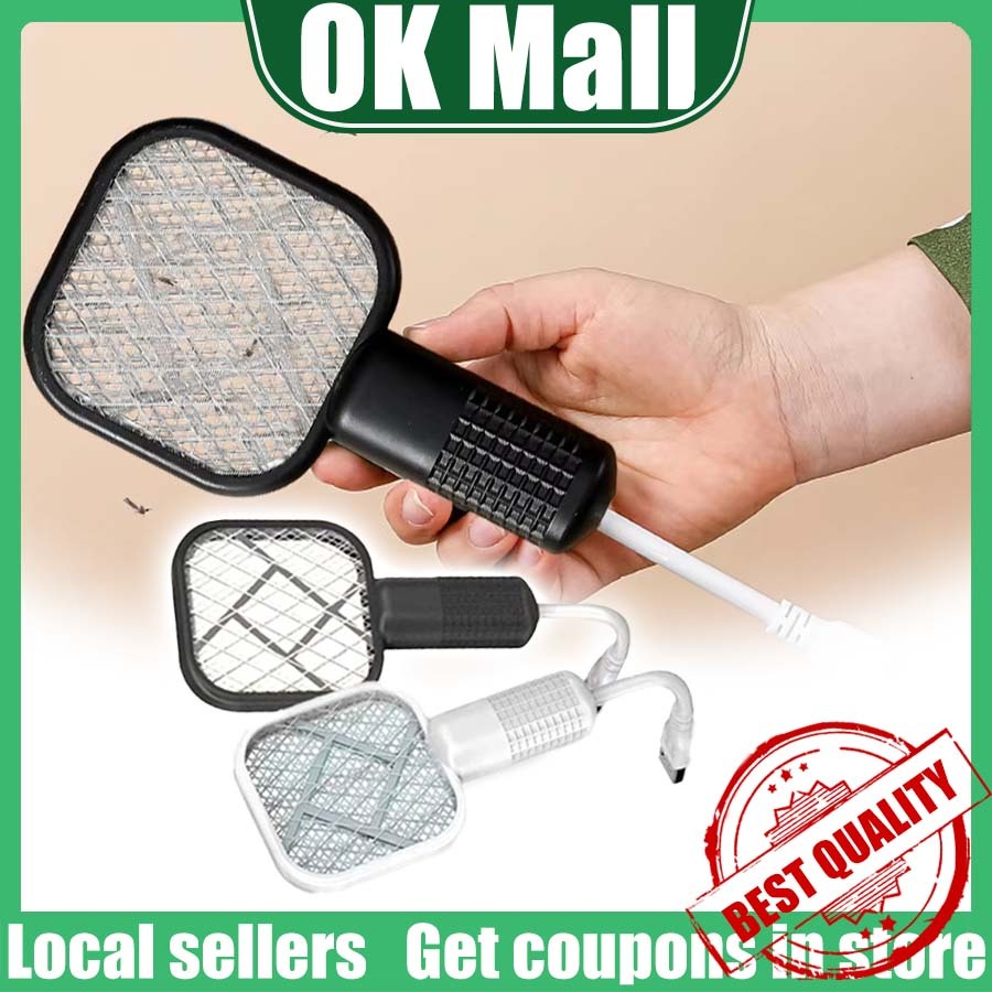 Latest Model 2in1 Electric Mosquito Racket/USB Plug-in UV Light Zapper ...