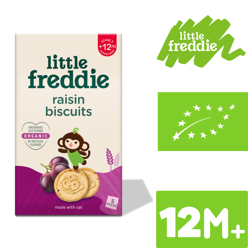 Little Freddie Organic Raisin Biscuit 100g (12m+) [Expired on Aug 26 ...