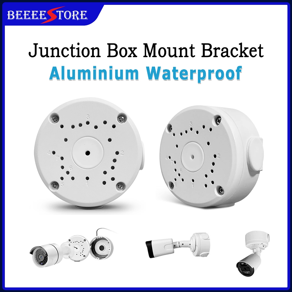 Aluminum Junction Box Mount Bracket, Universal for Bullet Security ...