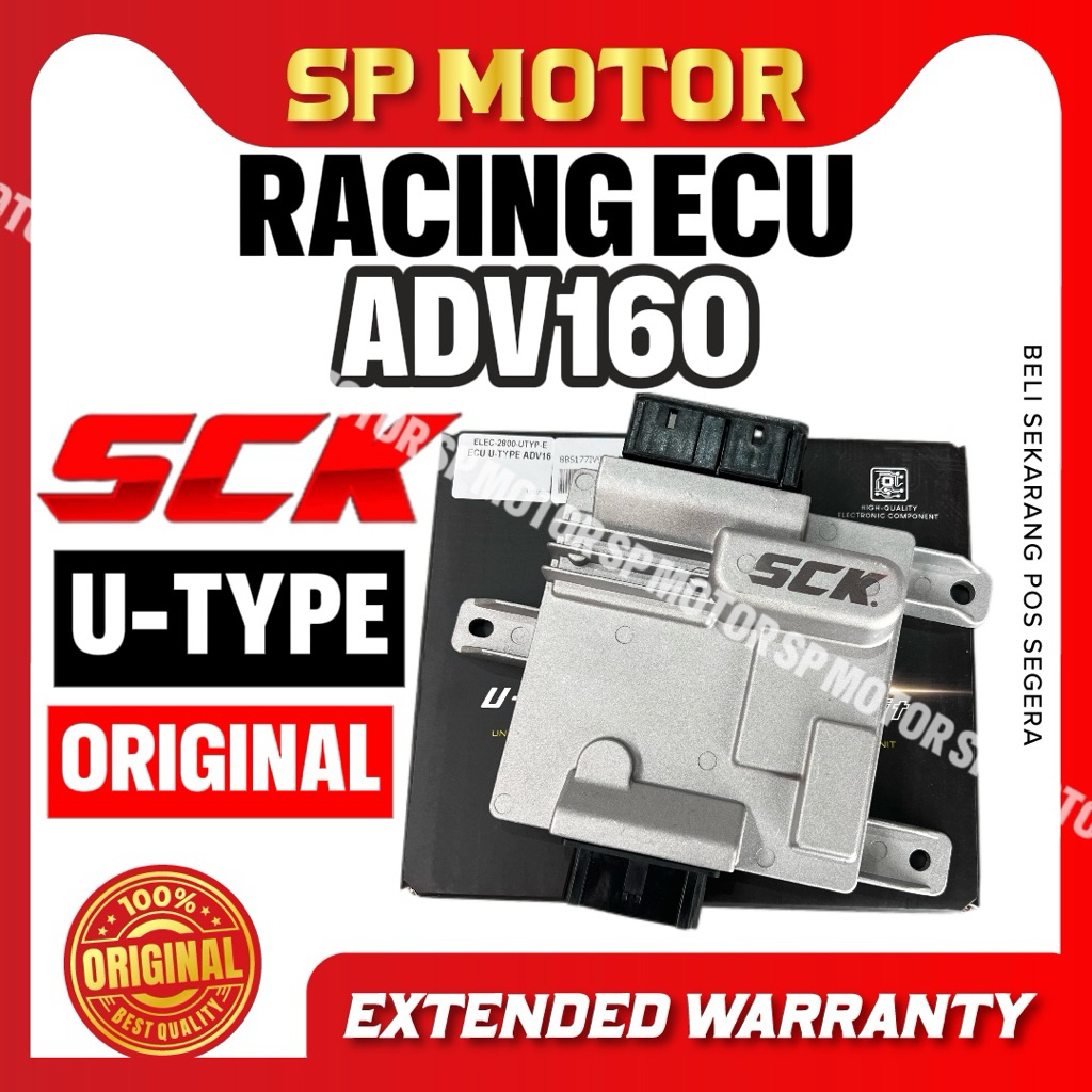 ADV160 ADV 160 RACING ECU NO CUT BUNAG CUT CDI U TYPE ECU 100% ORIGINAL ...