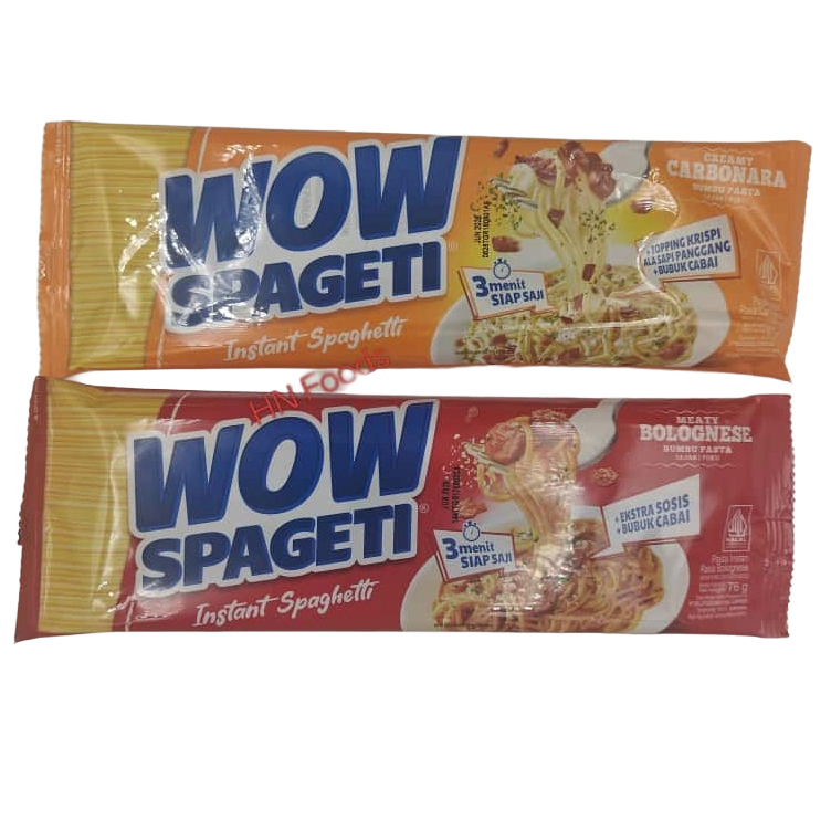 WOW Spaghetti Instant Viral 1 Pack 76g (EXP JUN2026) | Shopee Malaysia