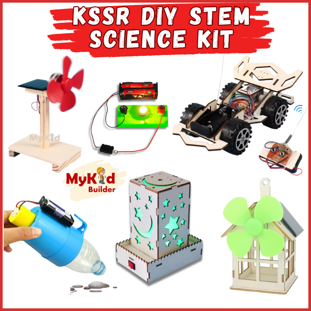 STEM Science Kit - School RBT Project Set - Kids DIY Electric ...