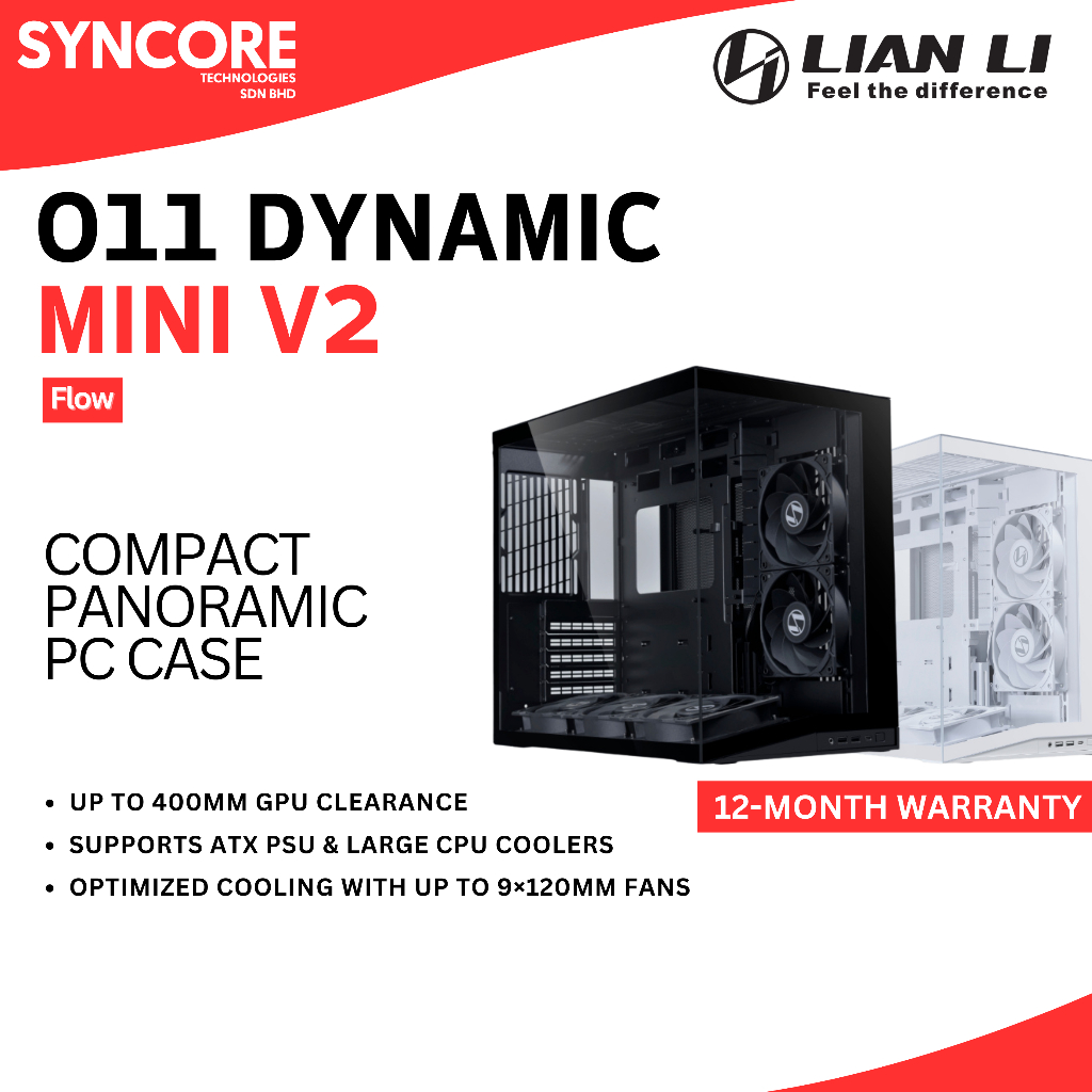 lian-li-o11-dynamic-mini-v2-flow-dual-chamber-atx-casing-black-white