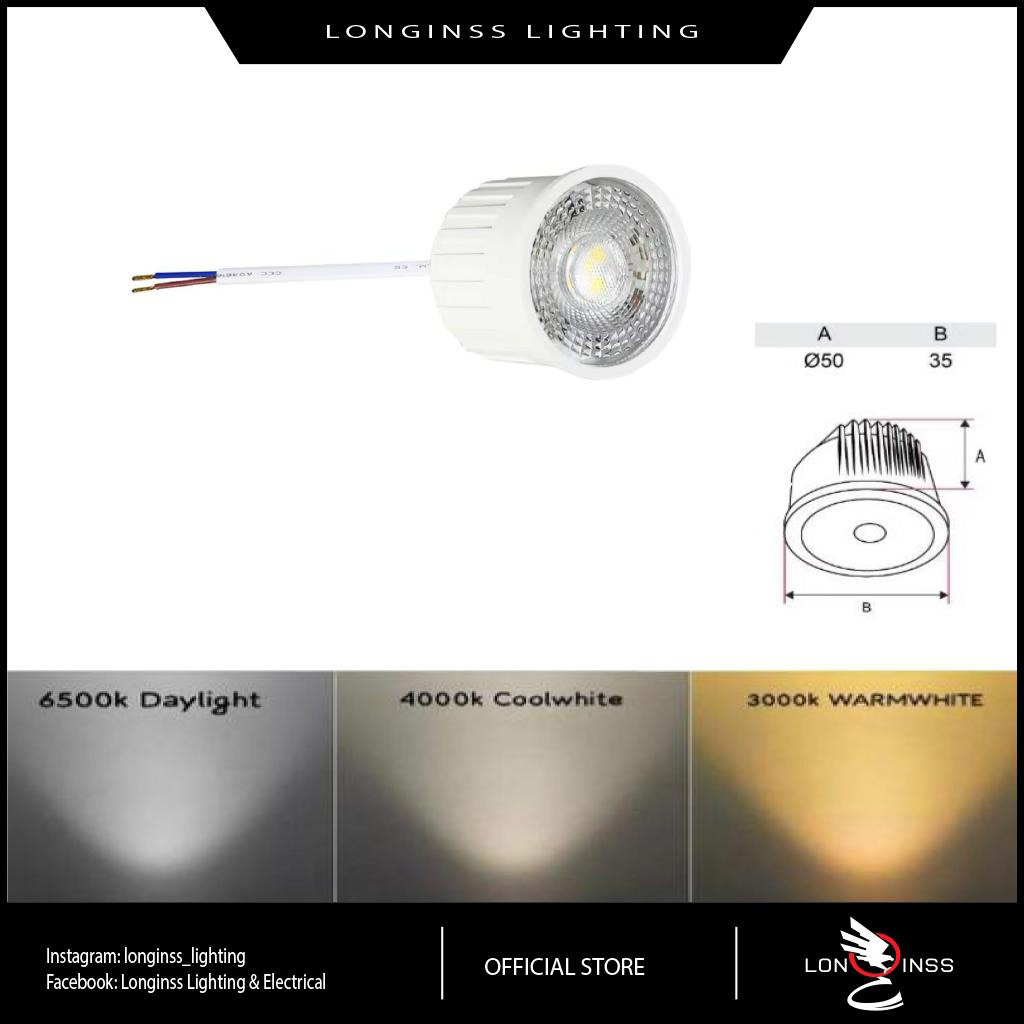 LED Eyeball Casing Module Bulb Diet-Cast 12w CRI80 ( 6500k / 4000k ...