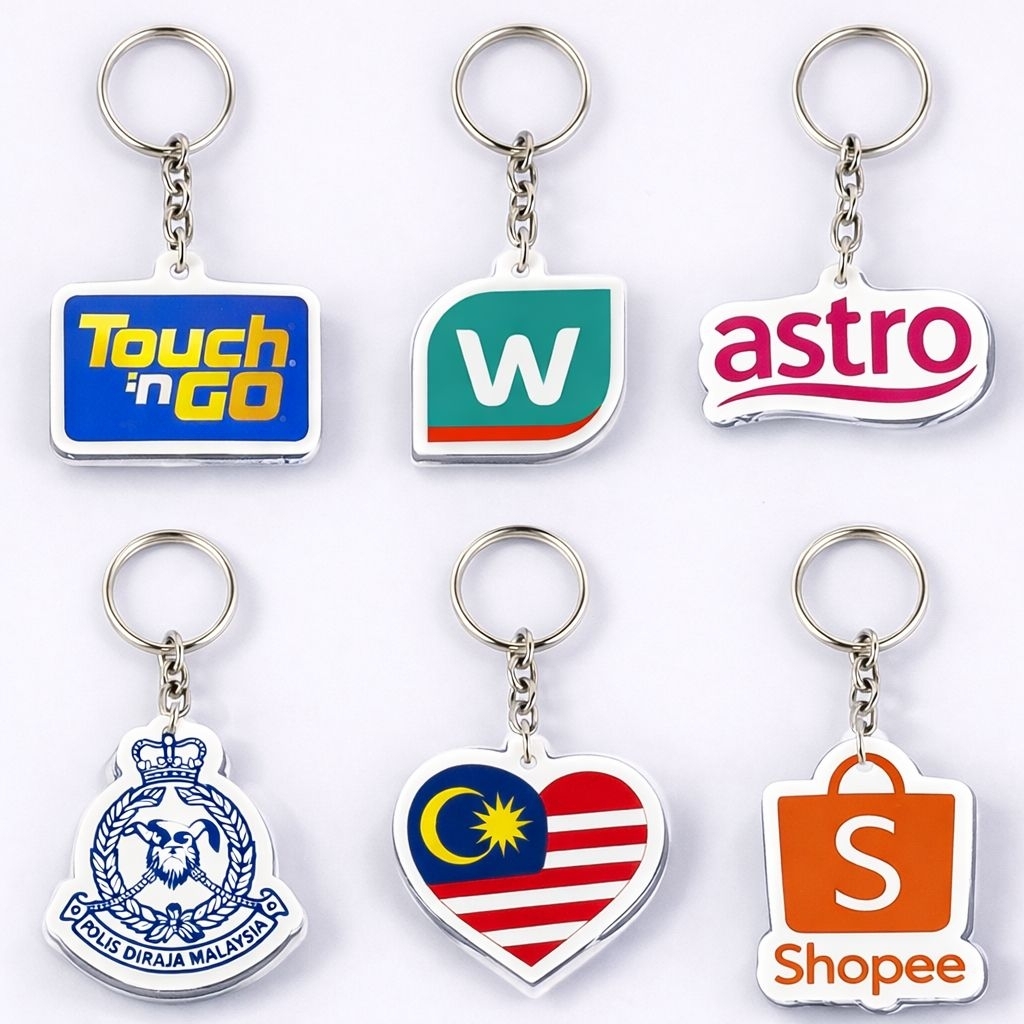 Custom Made Keychain Minimum 50 unit custom keychain | Shopee Malaysia