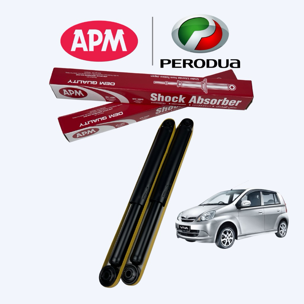 APM Perodua viva/myvi gas shock absorber rear set(2pcs) | Shopee Malaysia