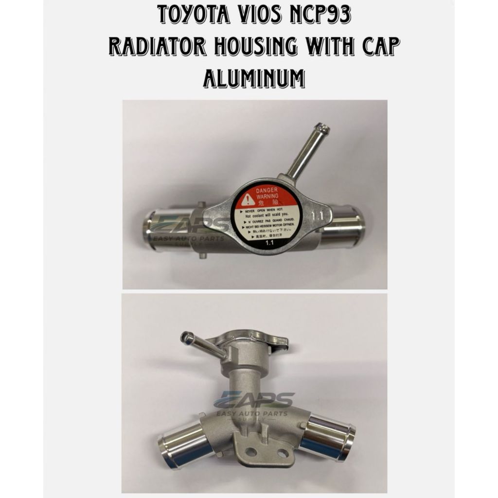 Toyota Vios Ncp93 Radiator Housing With Cap (Aluminum) (16502-21060 ...