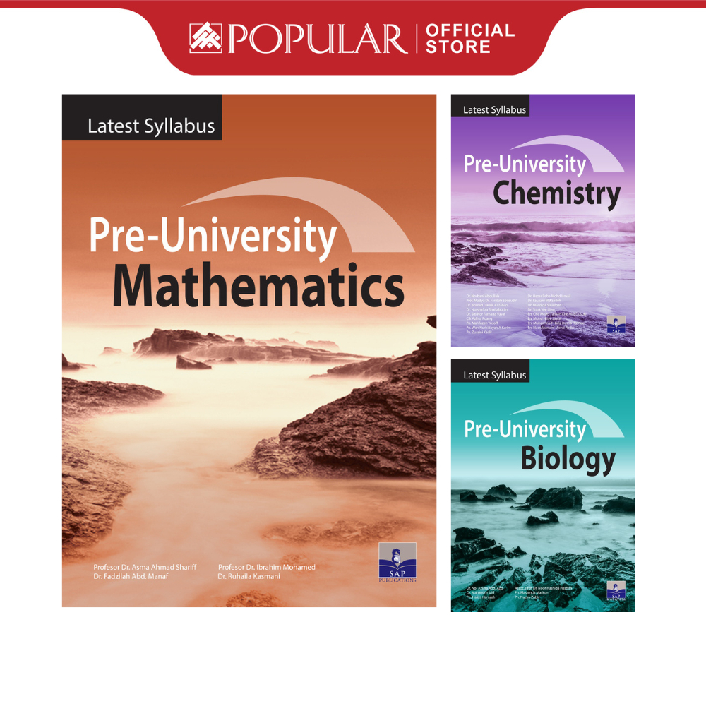 SAP Pre-University Mathematics/Chemistry/Physics/Biology | Shopee Malaysia