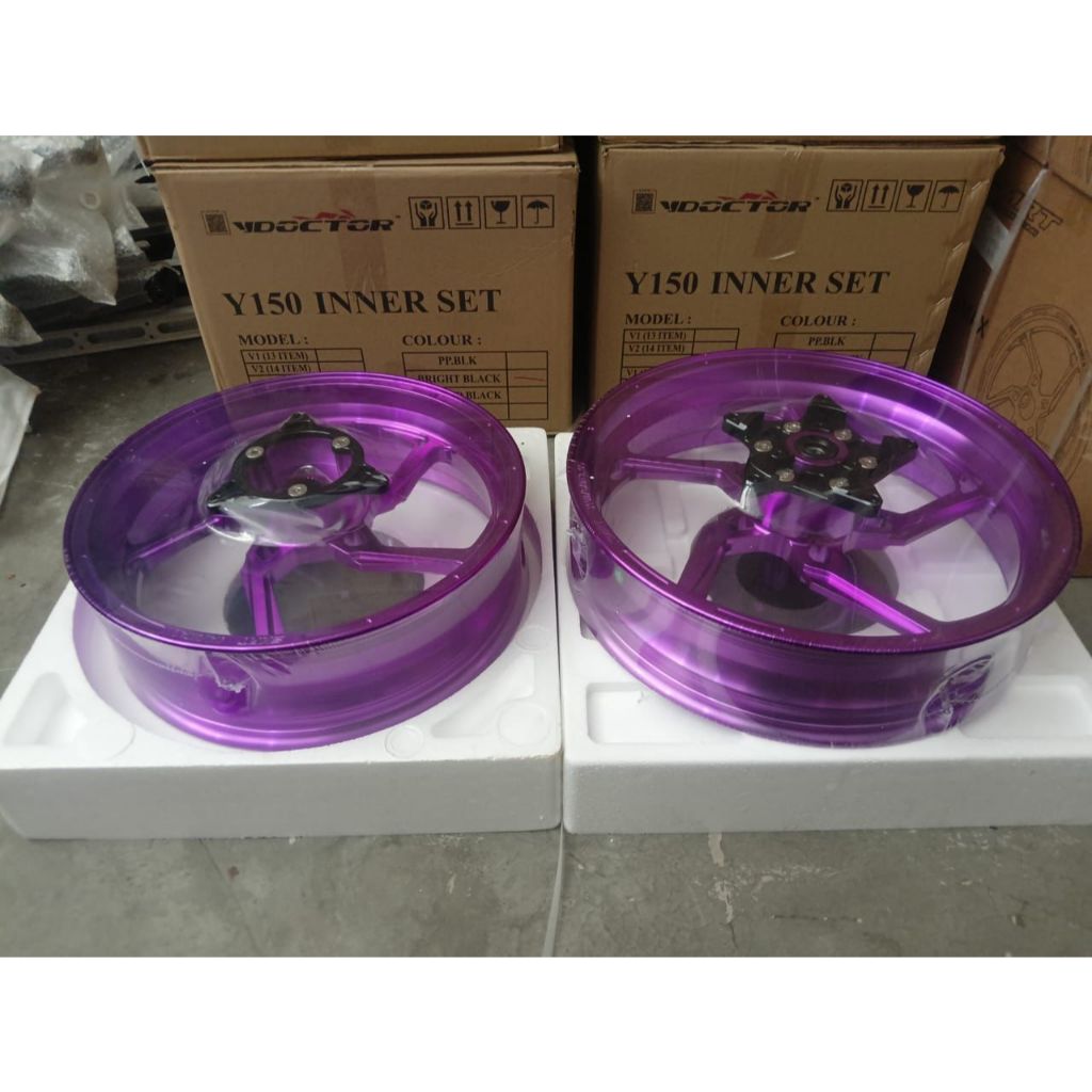 RAPIDO SMRT BRAND NEW DESIGN 5 LEG 5 BATANG KAKI XMAX CNC CASTING RIM ...