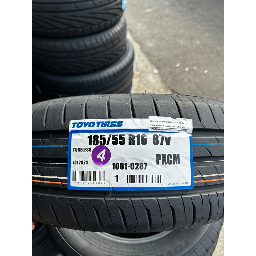 185/55R16 Toyo Proxes Comfort PXCM Made in Japan | Shopee Malaysia