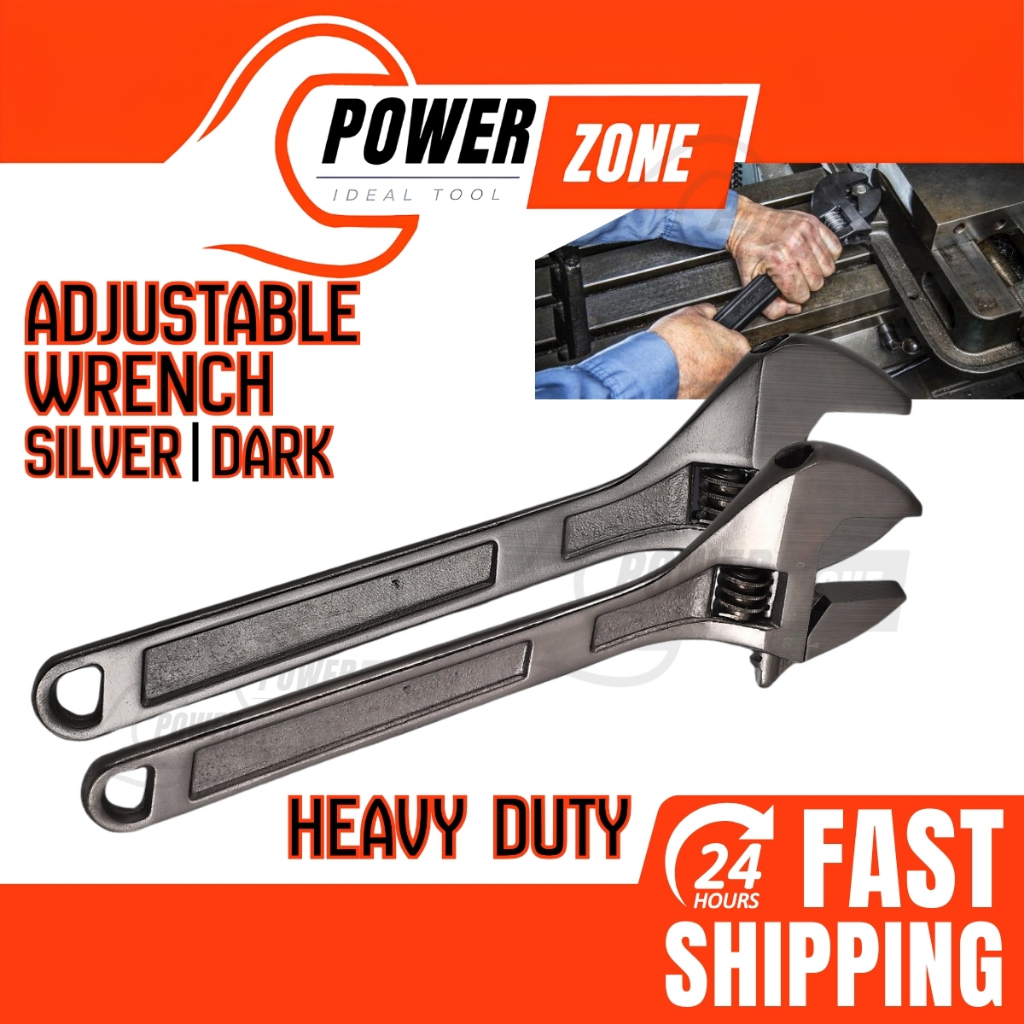 Adjustable Wrench Heavy Duty / Adjustable Spanner / Spanar Adjustable ...