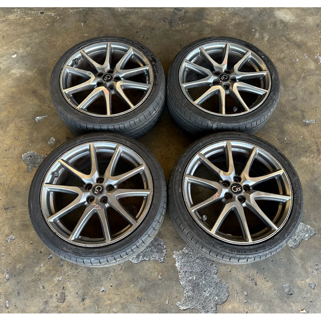 Toyota Prius ZVW30 G’s 18 Inch Sport Rims Original Halfcut Japan Gs ...