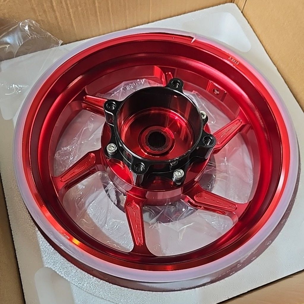 S2R Racing CNC Alloy Honda ADV150 Tubeless Alloy SportRim Fr 2.50x14 Rr ...