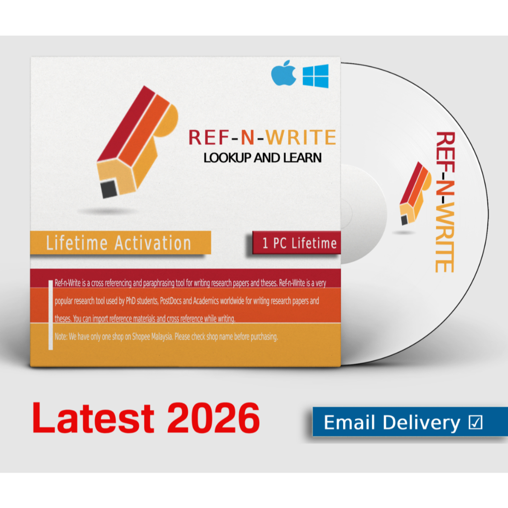 Ref-N-Write 7.1 - Lifetime Lisence - Personal license - windows x32 and ...
