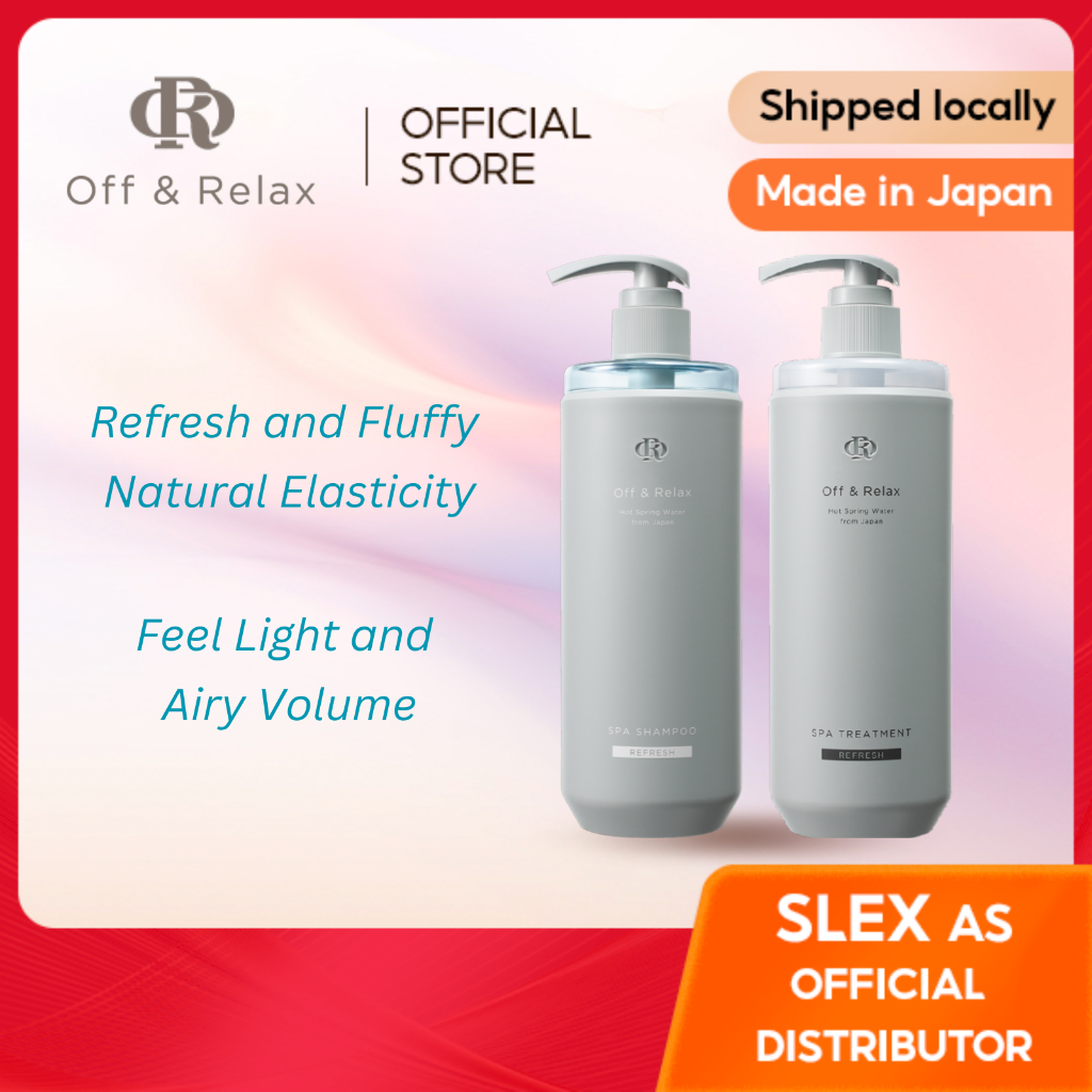 (MY Official) Off & Relax Refresh Shampoo / Treatment (460ML) Hot ...