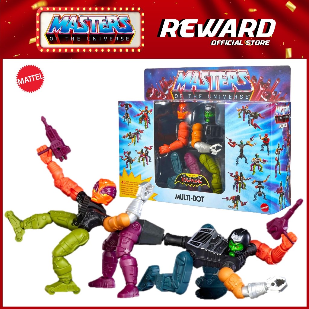 Masters of the Universe Origins Multi-Bot Deluxe Action Figure (Mattel ...