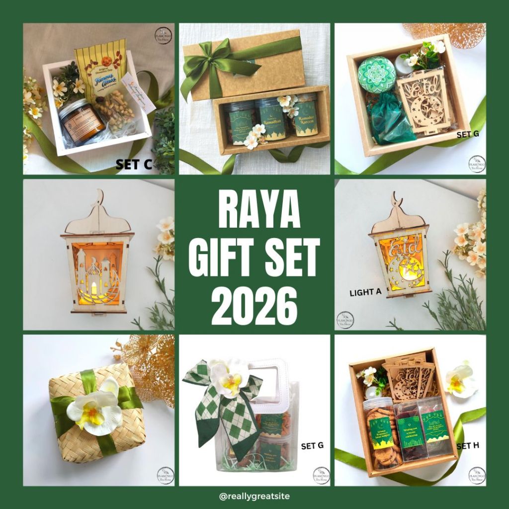 Sets Hadiah Raya/Ramadan 2026, Kurma Gift, Raya/Ramadan Gift, Gift Set ...