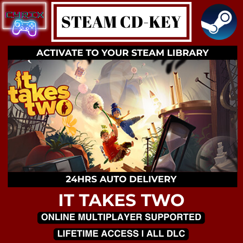 It Takes Two [Auto delivery] Steam Global Activation Code (CDK ...