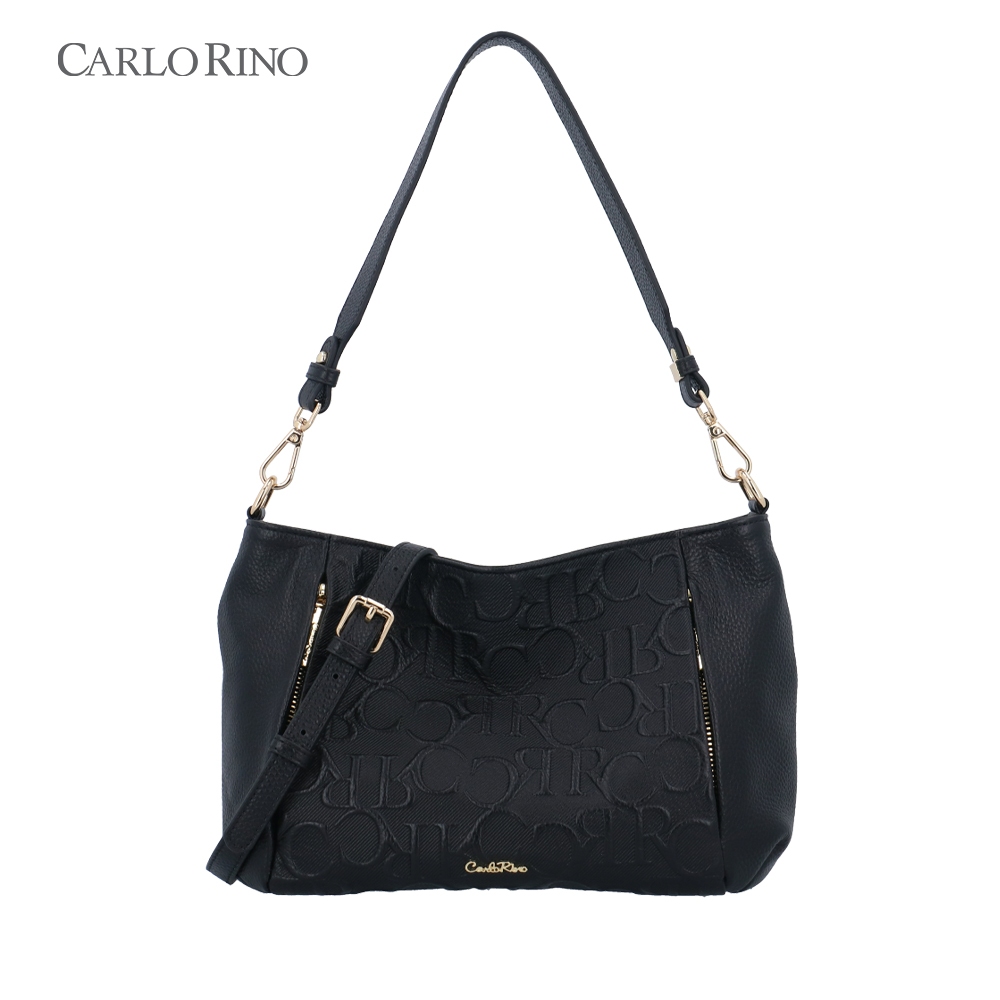 Carlo Rino CR Sterling 2-Way Shoulder Bag - Black | Shopee Malaysia