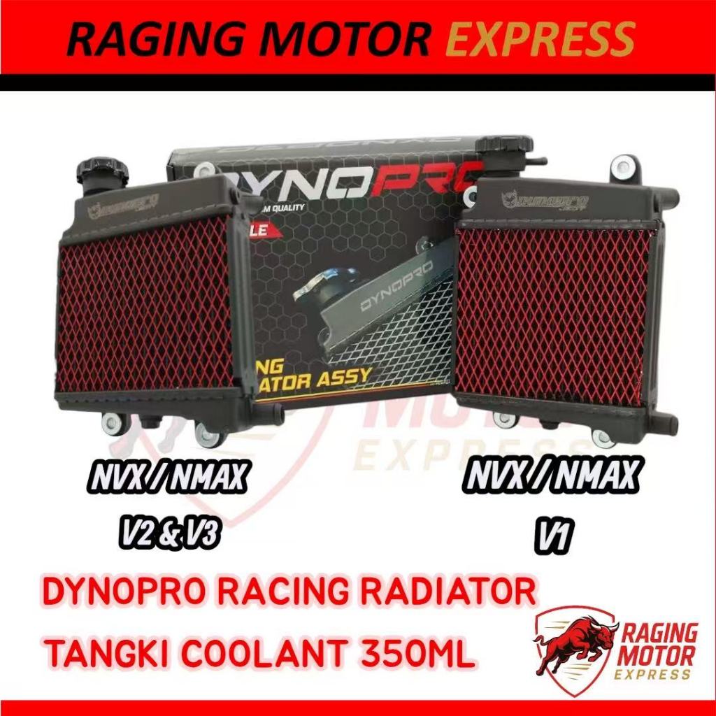 TANKI AIR COOLANT DYNOPRO RADIATOR 350ml NVX/AEROX/NMAX V1 V2 V3 ...
