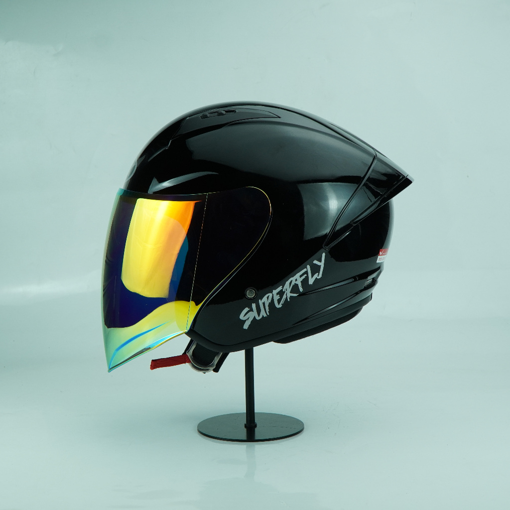 NHK HELMET R1S Solid - Midnight Black | Shopee Malaysia