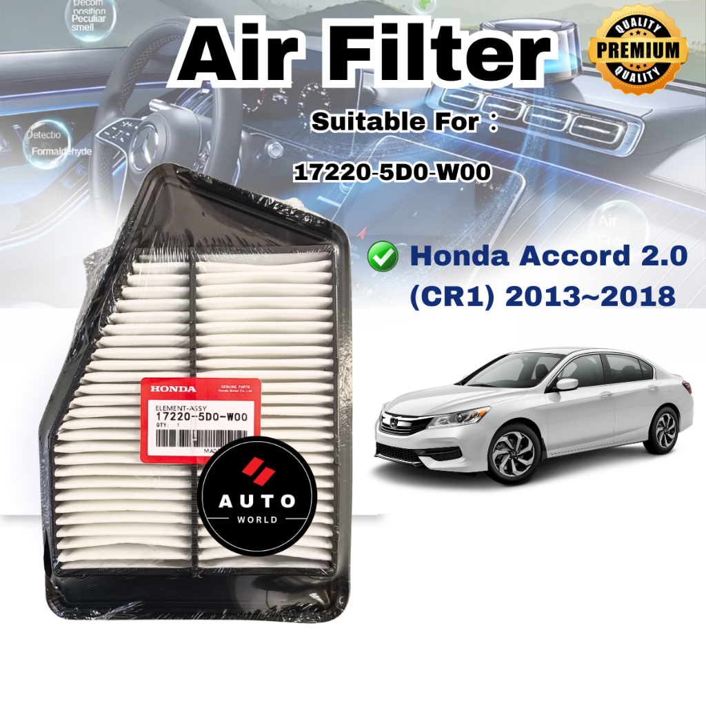 Air Filter For Honda Accord 2013