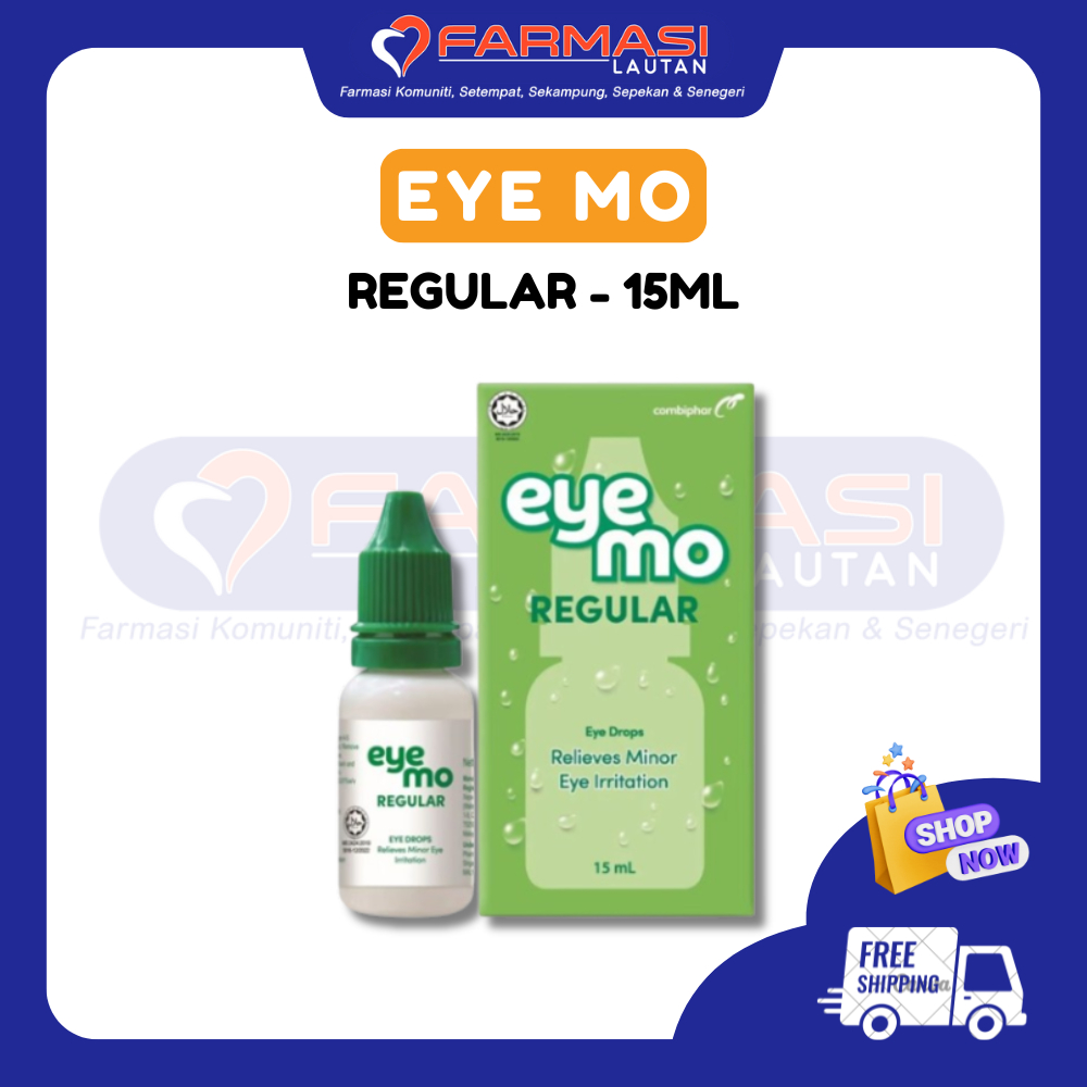 EYE MO REGULAR EYE DROP 15ML | Shopee Malaysia