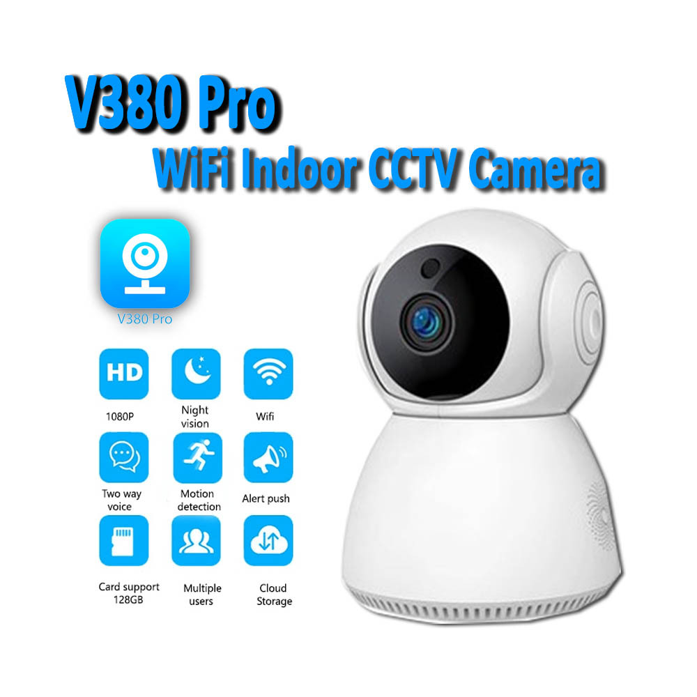 【V380 PRO】 Indoor WiFi CCTV Camera 2MP 1080P Wireless IP PTZ Night ...
